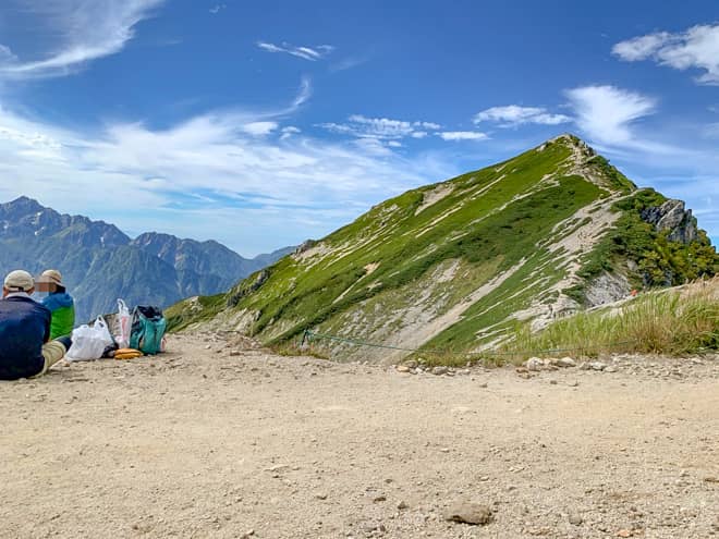 北アルプスの入門の山「唐松岳」