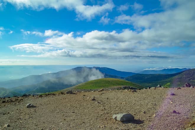 南東方向に目を向けると