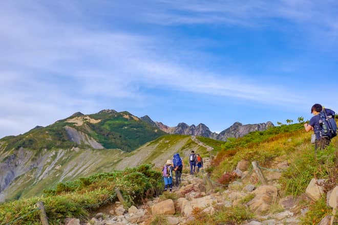 唐松岳登頂に自信がない方は八方尾根だけ行くのもあり