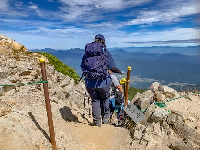 唐松岳頂上山荘でゆっくりと