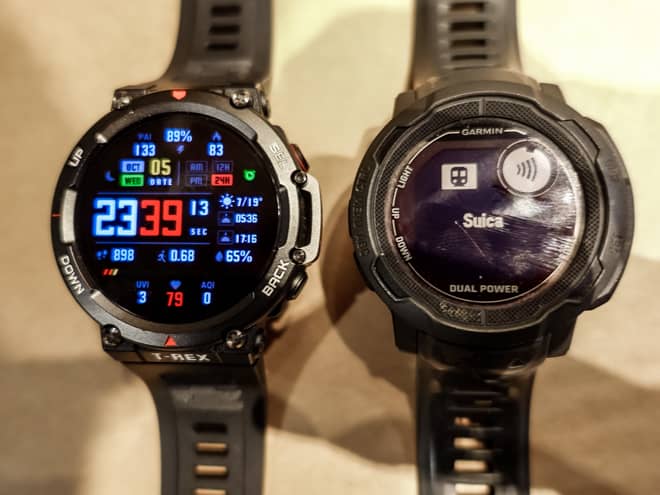 普段使いで「Amazfit T-Rex 2」
