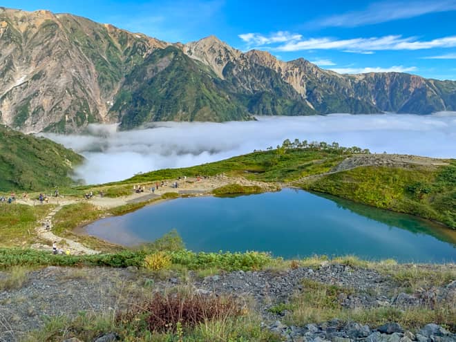 第三ケルン → 八方池