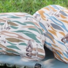 ムーミン柄のキャンプ枕カバーが可愛い！防炎毛布とダウンケットも合わせて販売開始