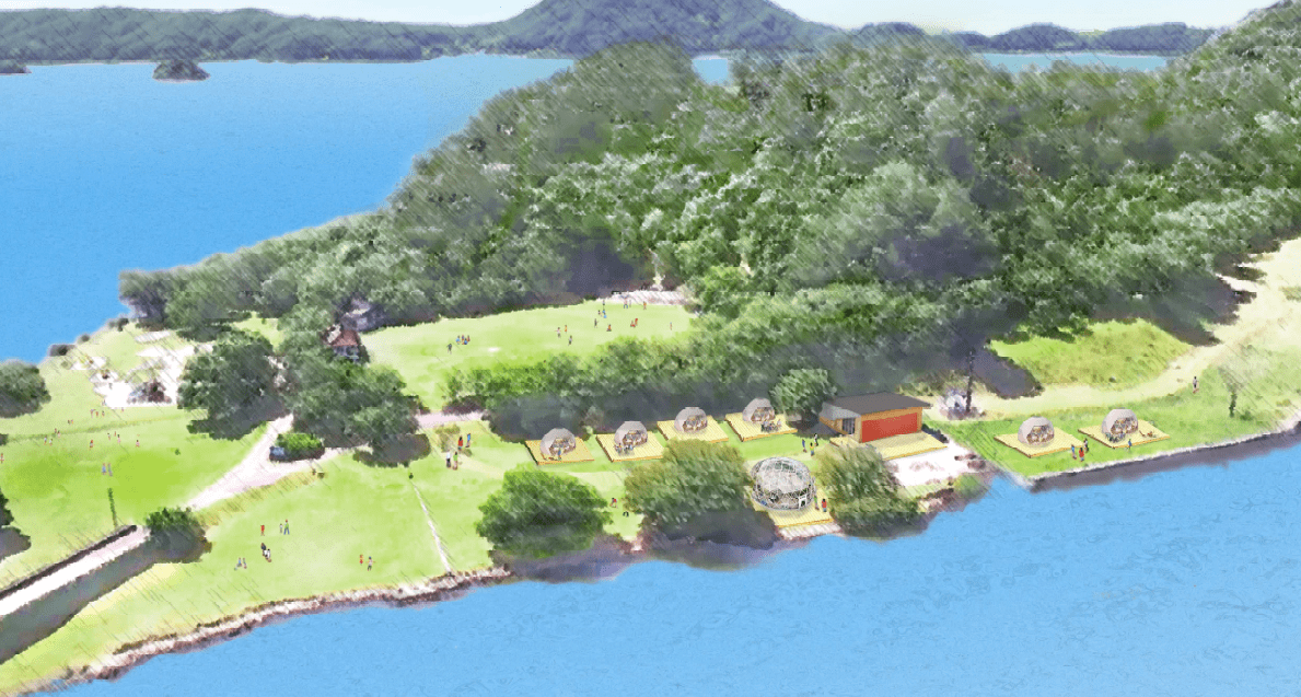 歩いて行ける無人島「青島」で絶景グランピング＆アクティビティを楽しもう！