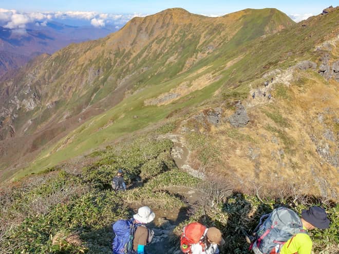 オキの耳に向かう道のりはどこも絶景