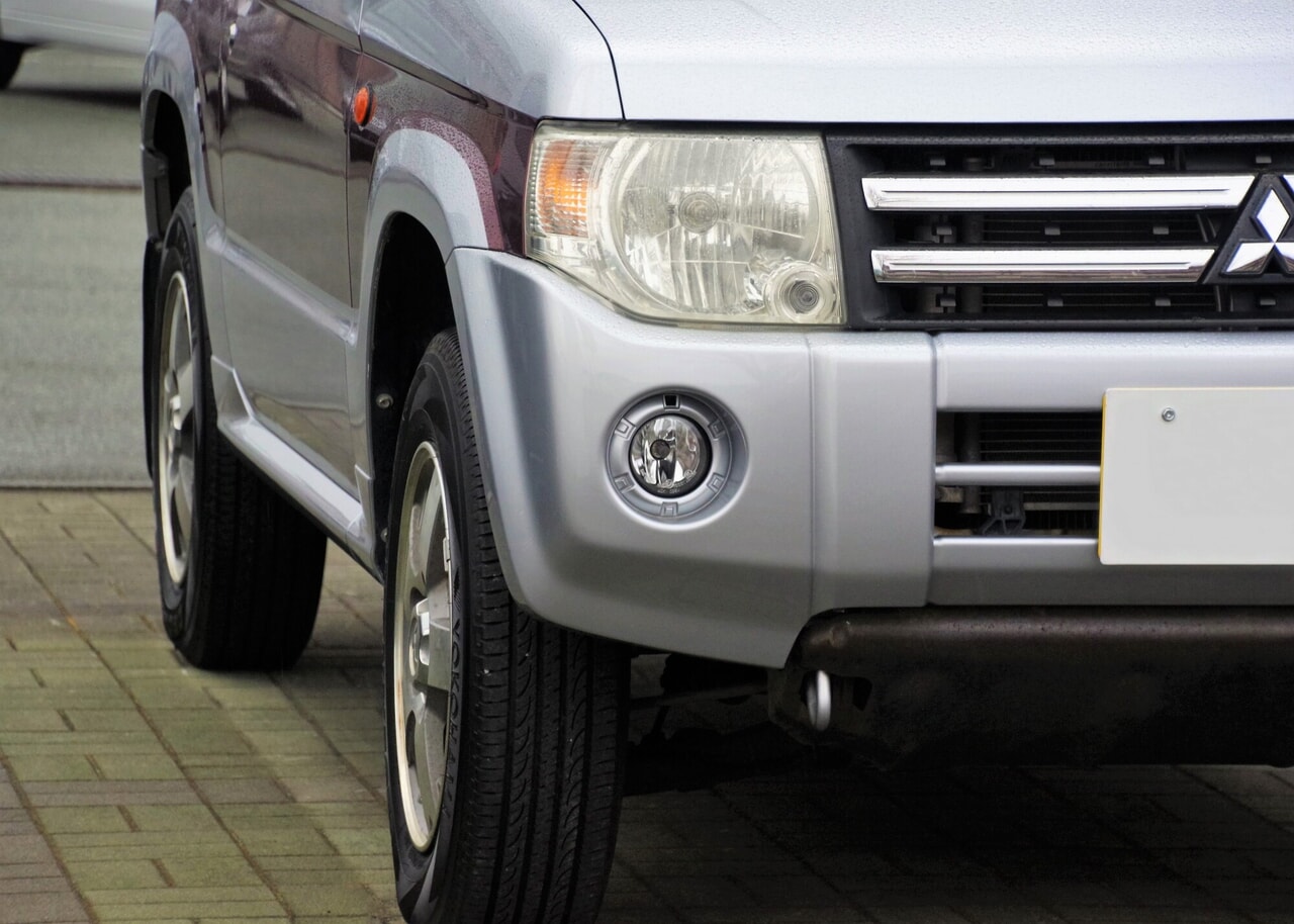 三菱2代目パジェロミニのフロントマスク