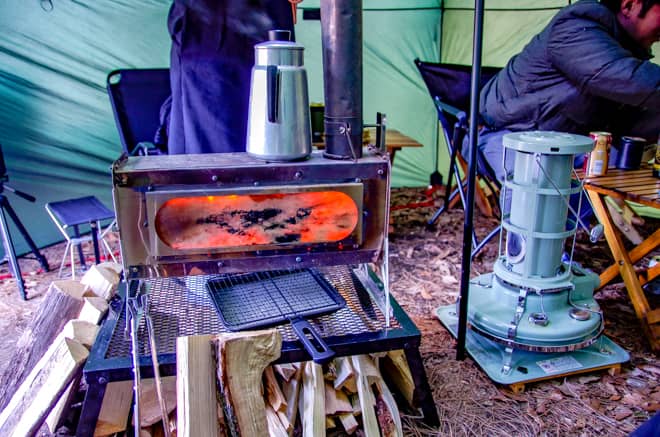 冬キャンプの練習になる