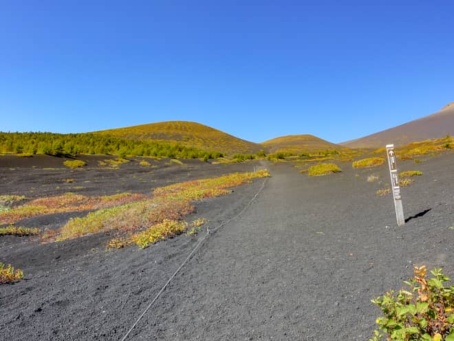 周りに目印になるものが無く
