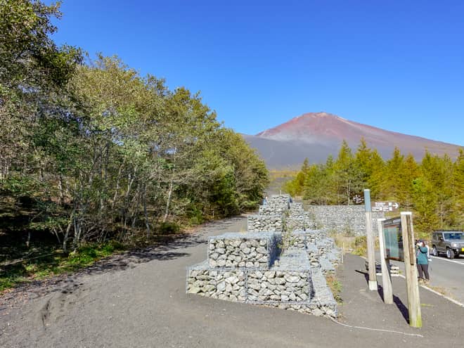 大石茶屋を目指す