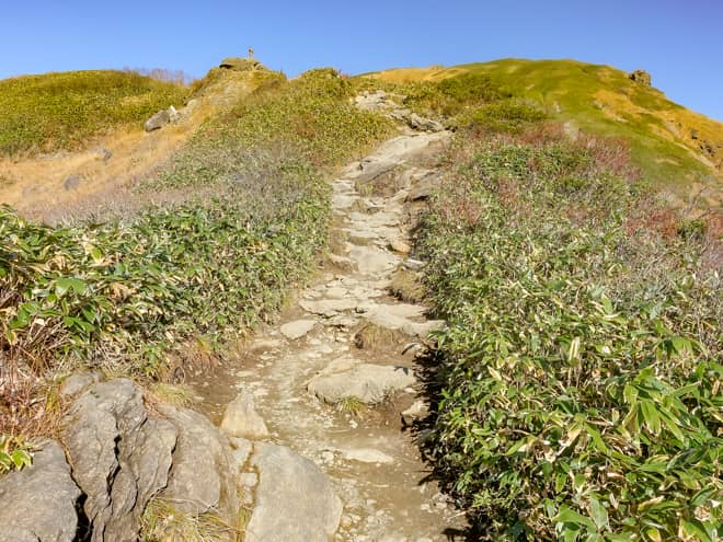 天狗の留まり場が見えてきました