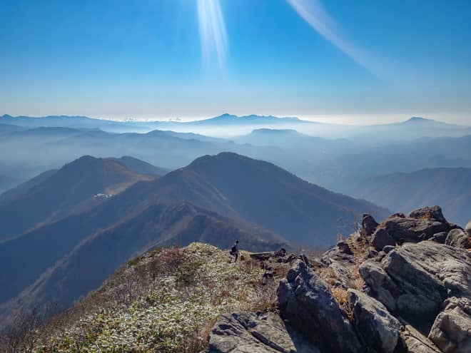 天狗の留まり場は大変絶景で壮大な景色が広がります