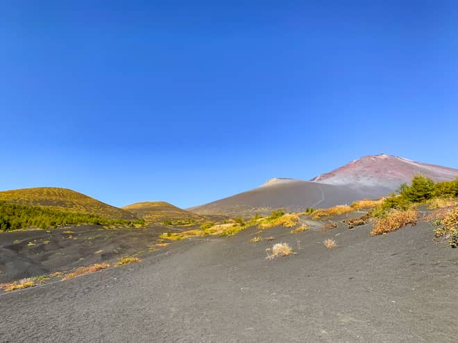 富士山が目の前!「二ツ塚」