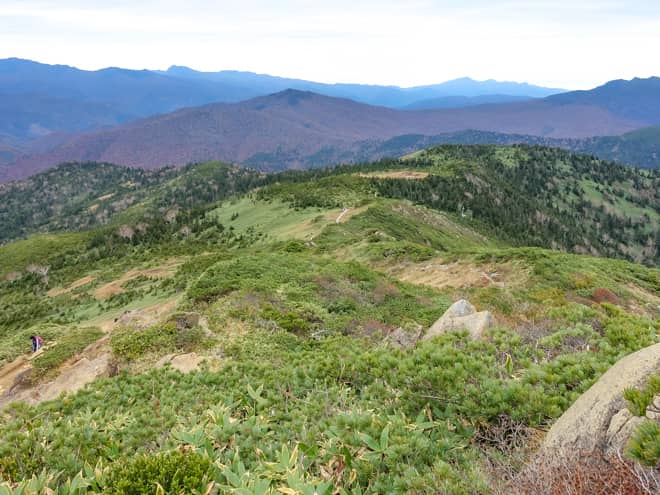 小至仏山 → オヤマ沢田代