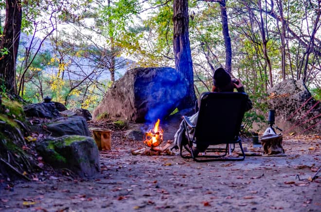 秋キャンプの楽しみ方