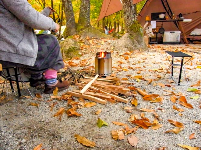 静かなキャンプを楽しむことが出来る