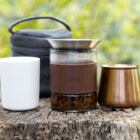 茶葉から淹れた紅茶が楽しめるソロキャンプ専用ティーセットがMakuakeにて先行発売