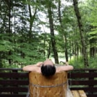 森林浴+サウナ+水風呂で究極の「ととのう」体験！キャンピングフィールド木曽古道