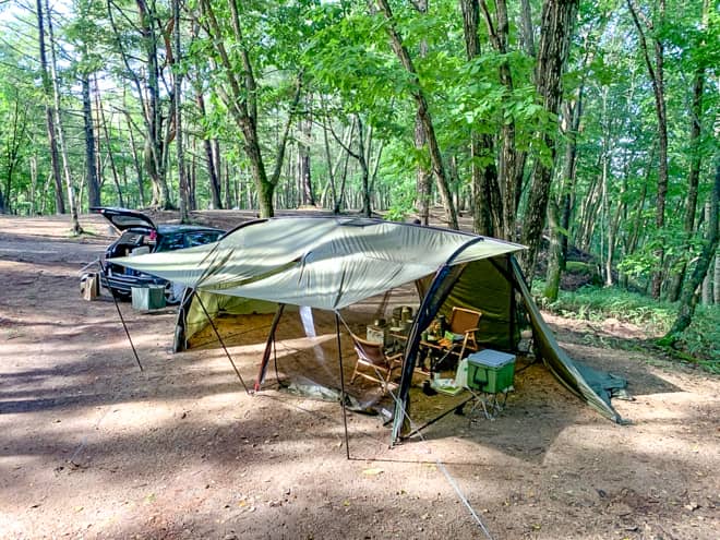 みずがき山森の農園キャンプ場