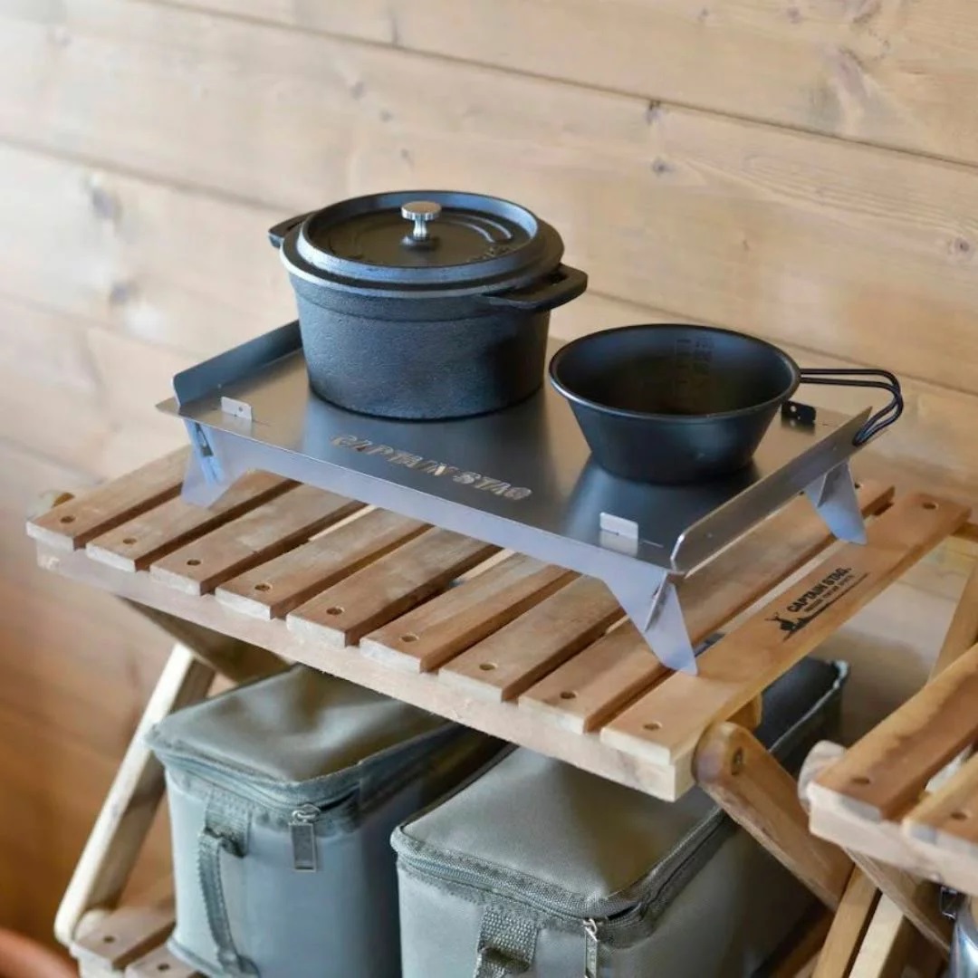 キャプテンスタッグ hako-niwa 焚火用テーブル