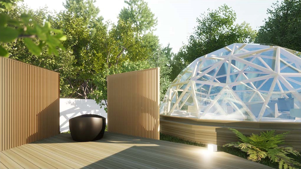 ソラスのガラスドーム