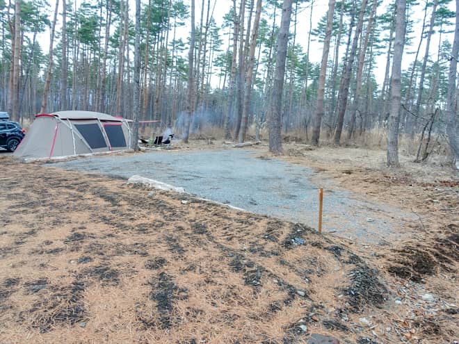 プライベート感はこもれびエリアよりも