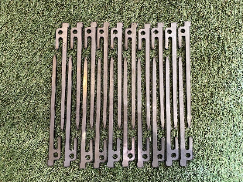 レーザーカットペグ23cm 20本セット