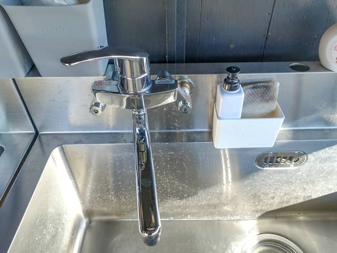 勿論お湯もしっかりと出ます