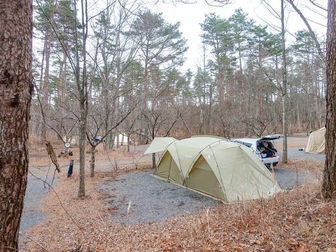 区画の広さは80㎡~120㎡と様々です