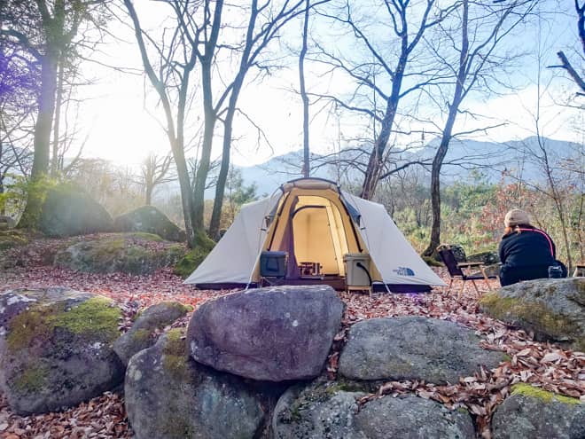 気候が丁度良く1年中快適なキャンプを楽しめる
