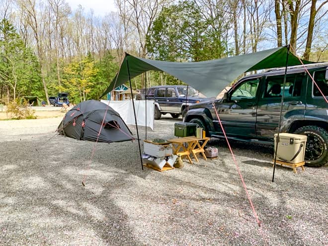 白州 水の恵みに森香る 甲斐駒BASE CAMPSITE(旧LYKKER CAMP SITE 甲斐駒BASE)