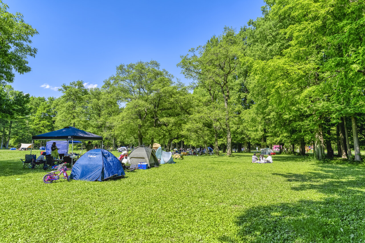 秋ヶ瀬公園バーベキュー場