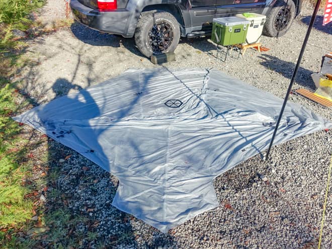 設営手順（前室）