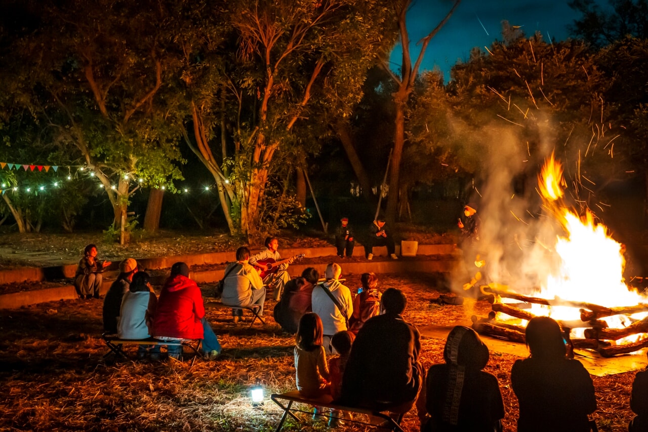 キャンプファイヤーイベント