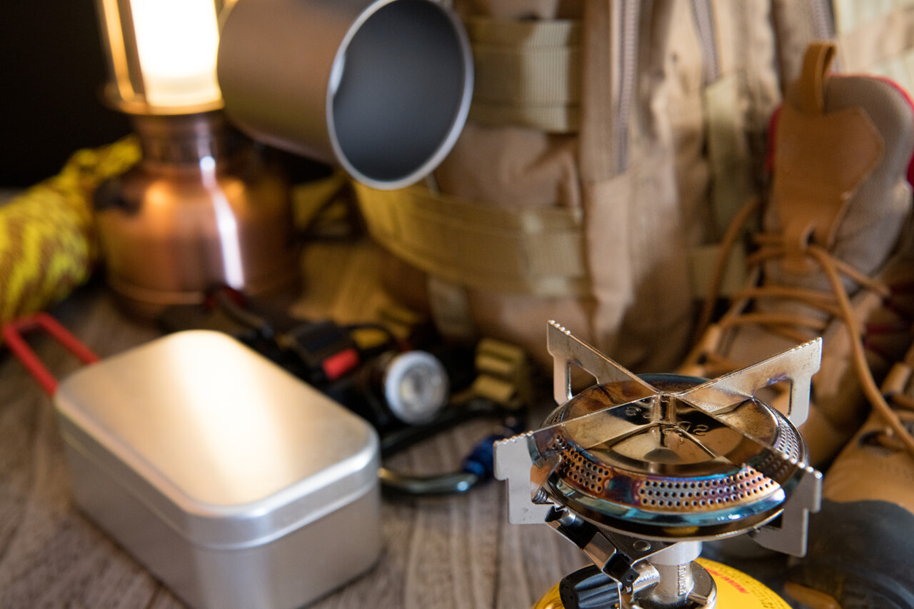 キャンプ道具のイメージ