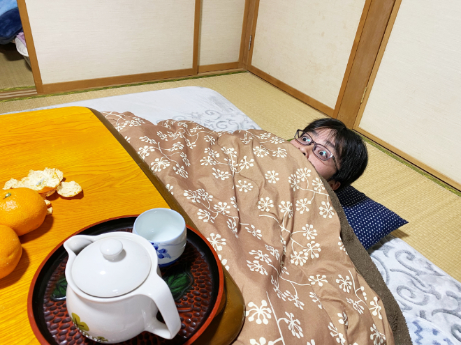 コタツで閃いた