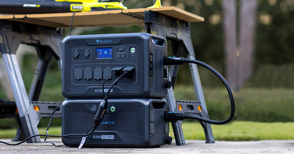 ポータブル電源AC300+B300セット