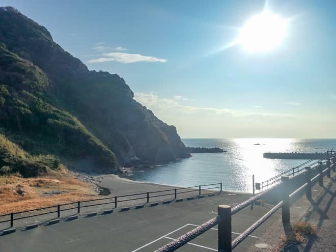 伊豆でも数少ない、海まで歩いて行ける貴重なキャンプ場