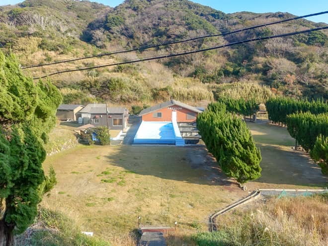 南伊豆・入間キャンプ村は車の乗り入れは出来ません (2)