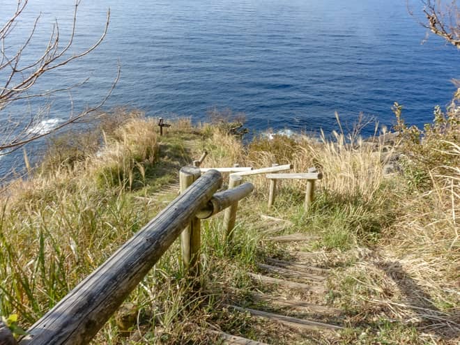 吉田までは再び標高差100メートルを一気に下ります