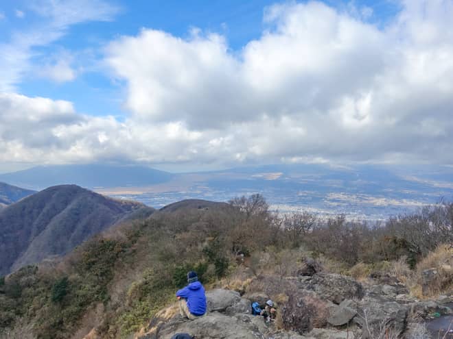 富士山は、金時山山頂から見ることができるご褒美です (2)