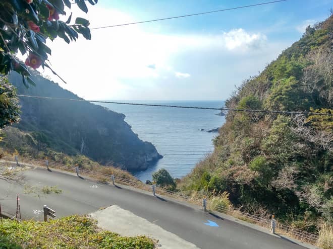 標高差約80メートル程下りきると