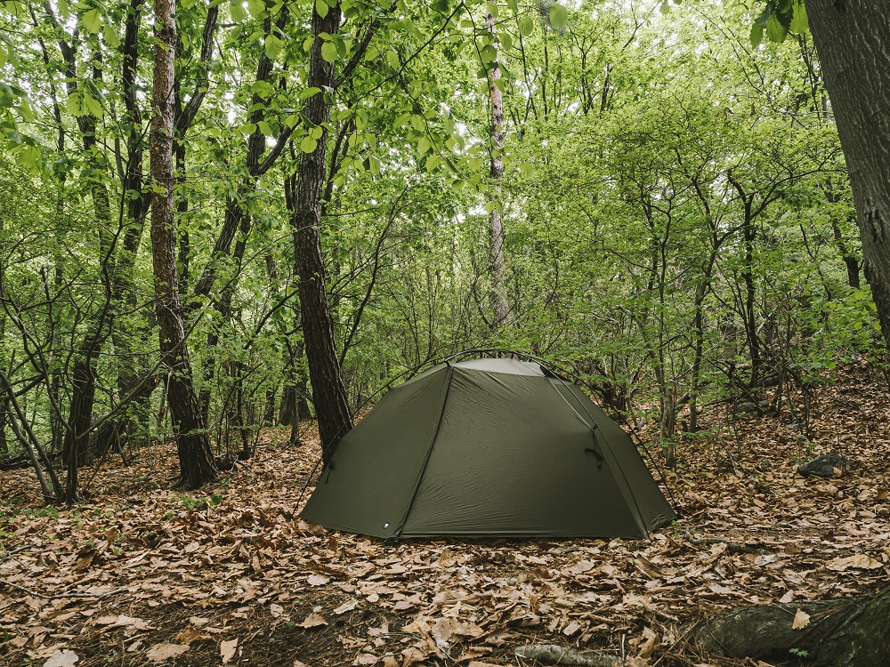 環境に配慮した新バージョンテント