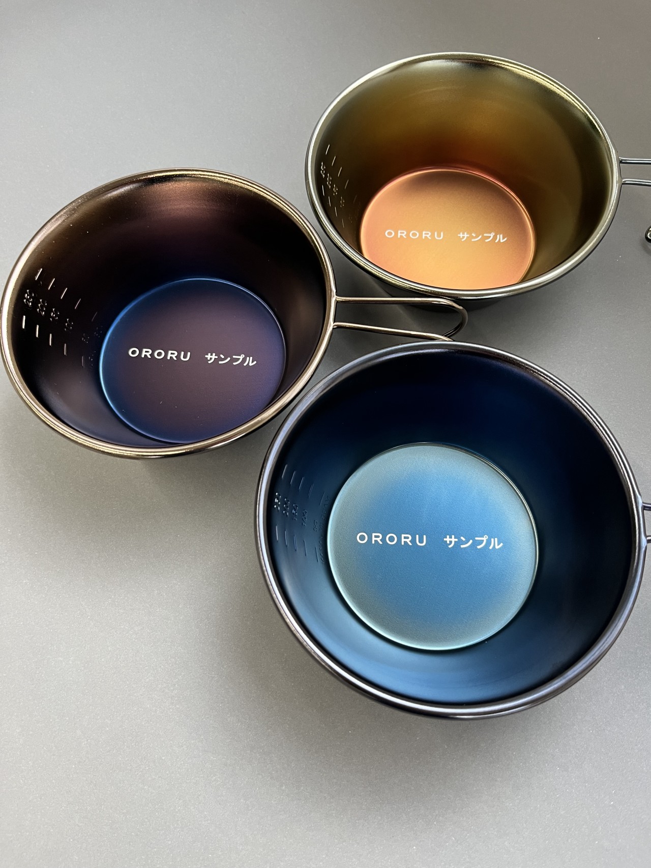 ORORU(R)処理されたシェラカップ