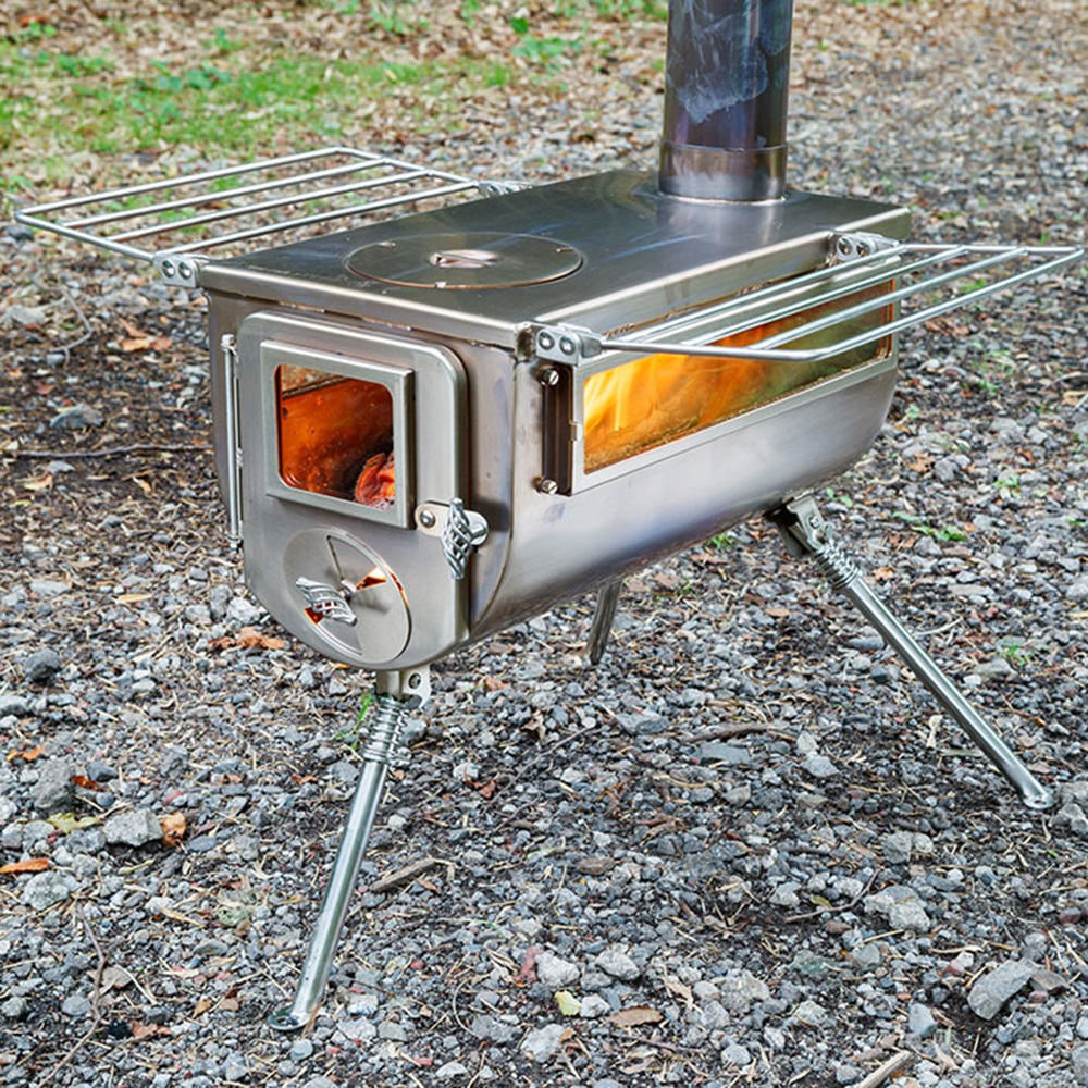 tent-Mark DESIGNS ウッドストーブサイドヴュー Ｍサイズ ケース付き2点セット