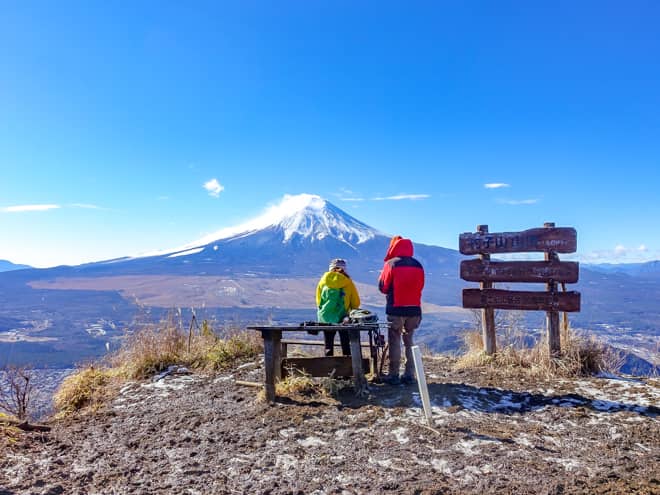 個人的に一番お勧めしたい「富士山の見える山」です