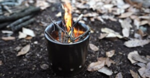 和の風情を楽しむ「火鉢」でも二次燃焼が可能に！陶器の焚き火鉢が先行販売開始