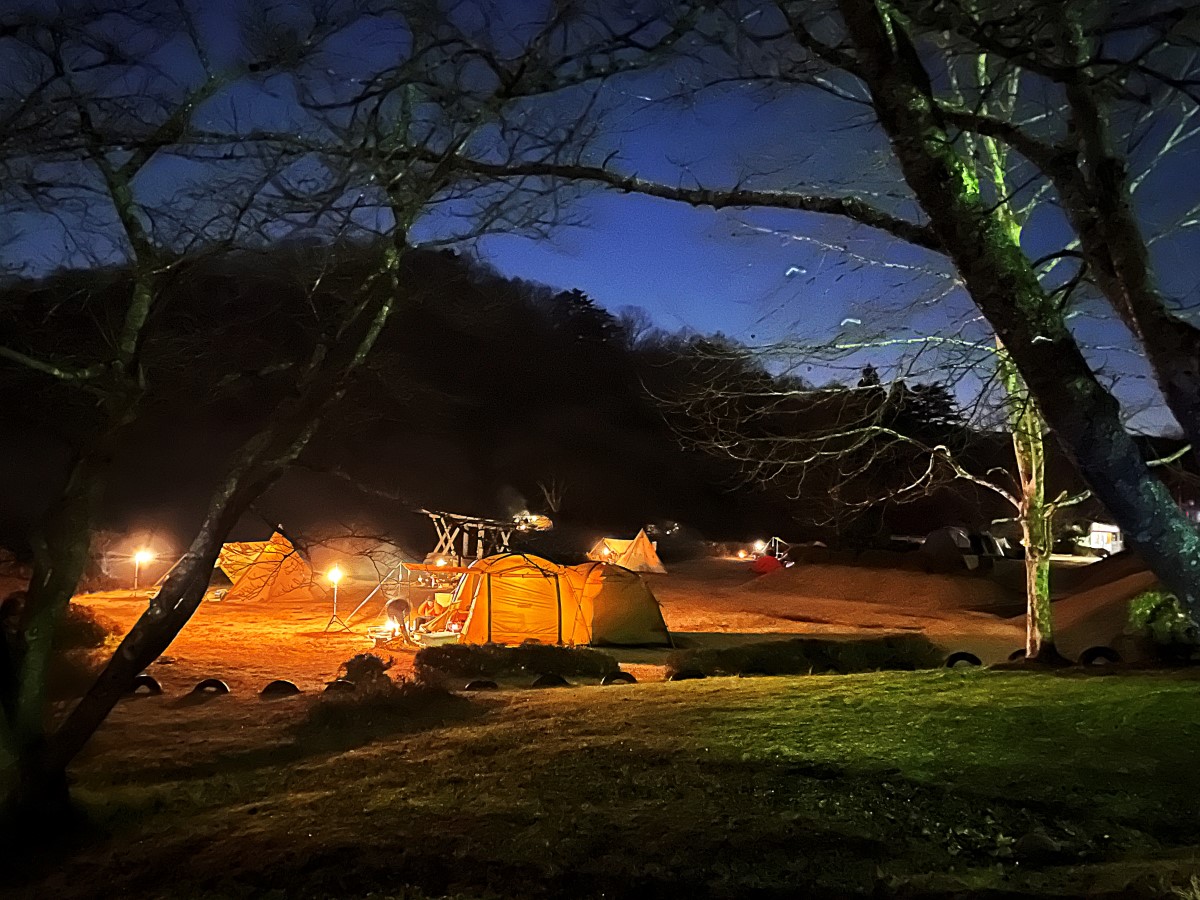 【宮城】達居森と湖畔自然公園キャンプ場は深夜にタヌキの運動会が始まる無料キャンプ場！