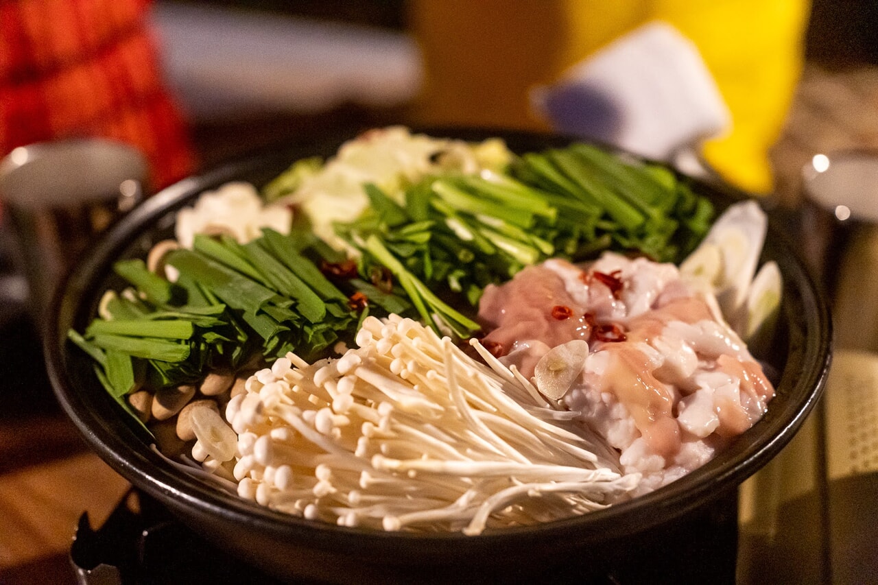 インザパーク特製もつ鍋