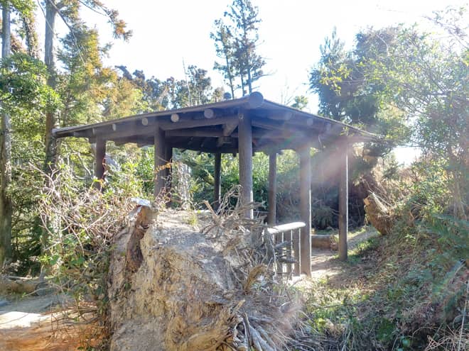 展望台のある分岐に到着です