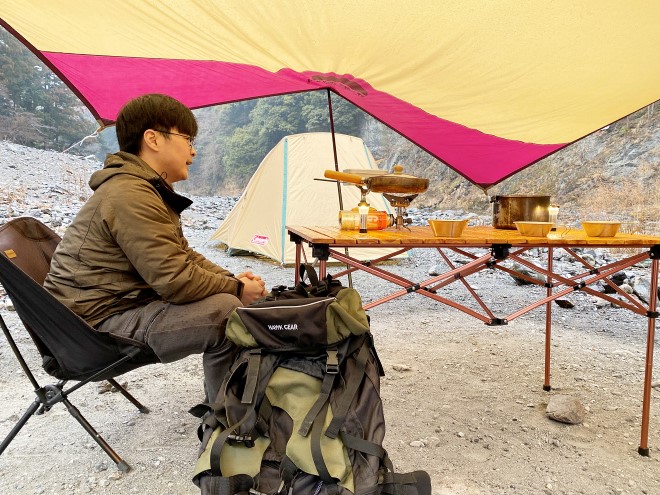 徒歩キャンプでもファミリーキャンプは可能